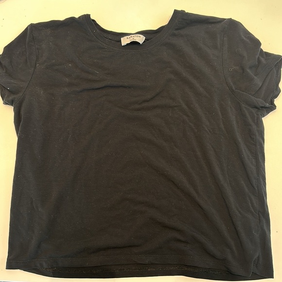 BABATON BLACK TEE-SHIRT - Picture 3 of 4